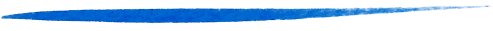 brushline realizzata con inchiostro blu